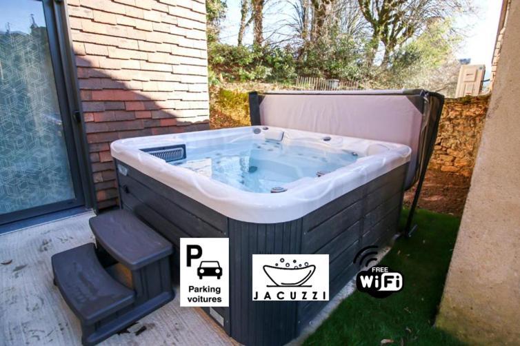 萨尔拉拉卡内达Bella, Jacuzzi Partage & Parking Avec Borne De Recharge Voiture Electrique公寓 外观 照片